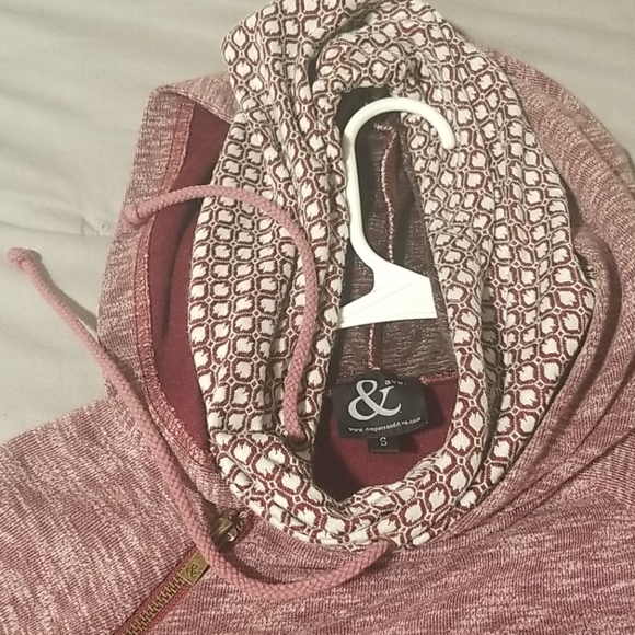 Ampersand Avenue double hoodie - Picture 2 of 5